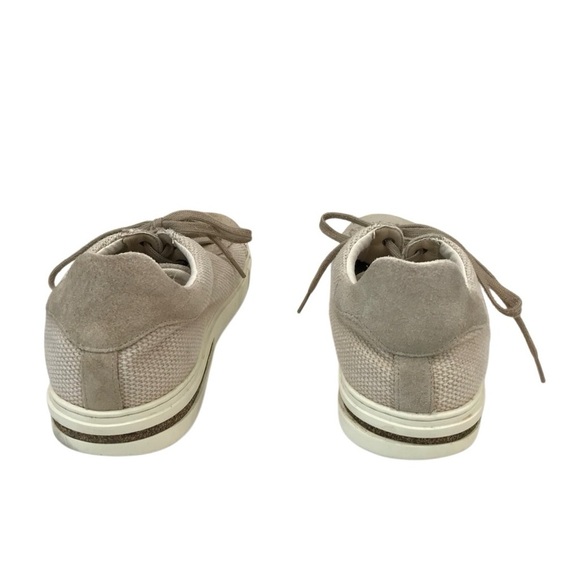 Birkenstock Bend Men's 8 Women’s 10 EU 41 Low Canvas Suede Tan Sneakers - Picture 2 of 6